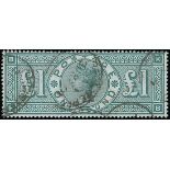 Great Britain 1840 One Penny Black Plate Ia NB-NC horizontal pair, three wide margins, just sha...