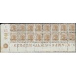 Overprint Settings and Printings Overprint Setting 3 Printing 1, late June/early July 1896 - 6a...