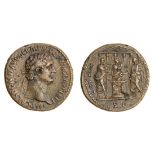 Domitian (81-96), Æ As, 11.15g, Rome, 88, imp caes domit avg germ p m tr p viii cens per p p, l...