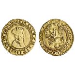 James I (1603-25), 'Britain' Crown, second coinage, 2.49g, m.m. coronet, first crowned bust rig...