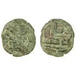 Roman Republic, Rome (c. 217-212 BC), Æ As, 52.15g, 38mm, head of Janus, rev. prow left (Vecchi...