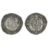 Elizabeth I (1558-1603), Threepence, 1563 over 2, third issue, smaller flan, 1.43g, m.m. pheon,...