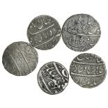 India, Mughal Empire, Shah 'Alam Bahadur (1707-12), Rupee, Shahjahanabad, AH1123 / 3, Jahandar...