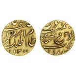 India, States, Hyderabad, Mir Mahbub Ali Khan II (1869-1911), gold Ashrafi, 11.12g, AH1300 (KM...