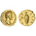 Antoninus Pius (138-161), AV Aureus, 7.18g, AD 153-54, antoninus avg pivs p p tr p xvii, laurea...