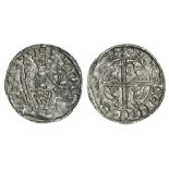 Edward the Confessor (1042-66), Penny, sovereign/eagles type, Canterbury, Elred, 1.26g, King en...
