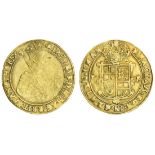 James I (1603-25), Unite, second coinage, Tower, 9.94g, m.m. mullet over bell over key (on obve...