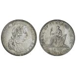 Ireland, George III (1760-1820), Six Shillings Bank Token, 1804, laureate, draped and cuirassed...