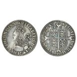 Elizabeth I (1558-1603), Sixpence, 1562, milled issue, 2.75g, m.m. star, tall crowned bust left...