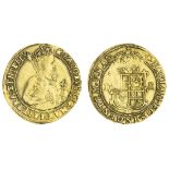 James I (1603-25), Unite, second coinage, Tower, 9.94g, m.m. mullet, fourth half-length bust ri...