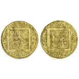 Muwahhidun (Almohad), Abu Muhammad 'Abd al-Mu'min (1130-63), gold Half-Dinar, 2.25g, Madinat Mi...