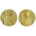 Muwahhidun (Almohad), Abu Muhammad 'Abd al-Mu'min (1130-63), gold Half-Dinar, 2.25g, Bijaya, mi...