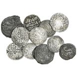 Seljuqs of Rum, Dirhams (8), various, including Kay Khusru II lion and sun type (2), AE Fals (3...