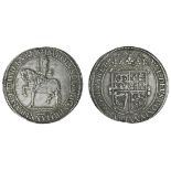 Scotland, Charles I (1625-49), Sixty-Shillings, third coinage, by N. Briot, 29.67g, m.m. thistl...