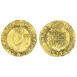 Charles I (1625-49), Unite, group A, Tower (under King), 8.97g, m.m. lis, carolvs.' d.' g.' mag...