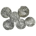 Medieval silver Pennies (6), including, Henry III, class IIIc, 1.38g, rev. voided long cross (S...