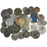 British Historical Medals, miscellanous, in bronze (11), white metal or other base metals (19),...