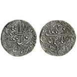 India, Mughal Empire, Shah Jahan (1628-58), Rupee, 11.33g, Surat, AH1057, ry.21 (KM 230.3; Zeno...