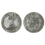 Elizabeth I (1558-1603), Groat, milled issue, 1.94g, m.m. star, crowned bust left, with decorat...