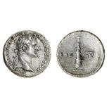 Cappadocia, Caesarea-Eusebia, Domitian (81-96), AR Didrachm, 7.10g, year 13 {AD 93-94}, avt kai...