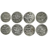 India, Mughal Empire, Jahangir (1605-28), Rupees (4), Lahore mint (2), the first Ilahi Khurdad,...