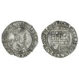 James I (1603-25), Sixpence, 1624, third coinage, 2.98g, m.m. trefoil, sixth crowned and cuiras...