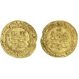 Ghaznavid, Mahmud b. Sebuktekin (999-1030), gold Dinar, 4.27g, Nishapur, AH400 (Album 1606), sm...