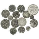 India, States, Rupees (11) and fractional Rupees (4), including issues of Indore (2), Gwalior (...