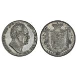 William IV (1830-37), Proof Halfcrown, 1831, bare head right, block ww incuse on truncation, re...