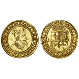 James I (1603-25), Double-Crown, second coinage, 4.75g, m.m. coronet, fourth crowned bust right...