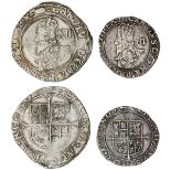 Charles I (1625-49), Tower (under King) (2), Shilling, group E, type 4.1, 6.07g, m.m. tun, 'Abe...