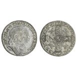 William and Mary (1689-94), Shilling, 1693, conjoined laureate busts right, rev. crowned shield...