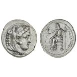 Kingdom of Macedon, Alexander the Great (336-323 BC), AR Tetradrachm, Tarsos, 17.08g, head of H...