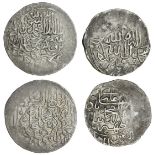 India, Mughal Empire, Babur (1526-30), Shahrukhi, 2.80g, Badakshan type, undated (Rahman 09-01)...