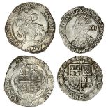 Charles I (1625-49), Tower (under King), m.m. triangle (2), Halfcrown, group III, type 3a1, 14....