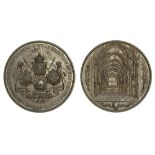 Colonial and Indian Reception, Guildhall, London, 1886, copper medal by Elkington & Co, a mantl...