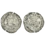 Henry VIII (1509-47), Testoon, third coinage, Southwark, 7.32g, m.m. s, crowned bust facing, we...