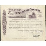 New Zealand/Australia: Standard Exploration Co. Ltd., £1 shares, 189[1900], #10574, facsimile...