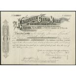 New Zealand: Kathleen Gold Mine Ltd., 2/6d shares, 2s 3d paid, 189[8], #208, signed by Septimus...