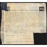 Great Britain: Thames & Severn Canal Navigation, a general bond for £[200], 17[94], #245, attra...