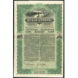 Japan: City of Tokyo 5% Loan, 1912, bond for 500 francs, #42093, text in English and French, Ri...