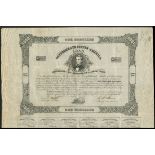 Confederate States of America: A mixed lot of bonds comprising Act of August 19th 1861, redeema...