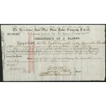 New Zealand/Australia: Intercolonial Royal Mail Steam Packet Company Limited, 5 shares of £5, 1...