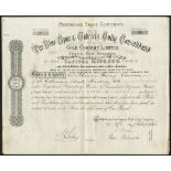 New Zealand: Blue Spur & Gabriels Gully Consolidated Gold Co. Ltd., £1 shares, fully paid, 188[...