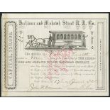 USA: A collection of Street Railways, comprising Herkimer and Mohawk Street RR Co., $25 shares,...