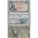 Central Bank of Kenya, an archival printers obverse and reverse composite essay on board for a...