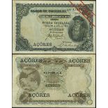 Banco de Portugal, Moeda Insulana, Azores, 2500 reis, 20 July 1906, seial number AK 11252, (Pic...