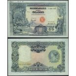 Portugal, Banco de Portugal, control number specimen 50 mil reis, 30 September 1910, serial num...