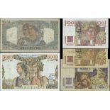 Banque de France 5000 francs, 2 January 1953, serial number Z118.03460, (Pick 131c, 128b, 128d,...