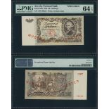 Austrian National Bank, specimen 20 schilling, 1950, (Pick 129s),